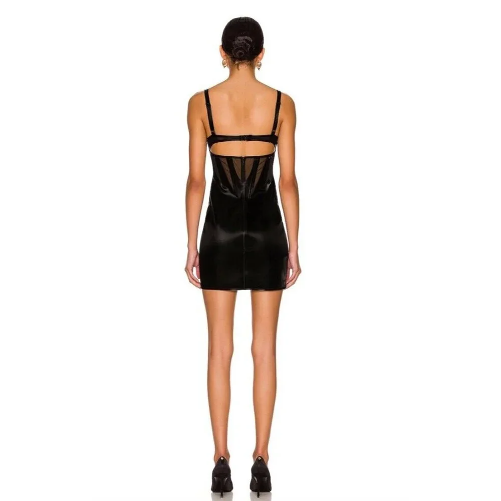 Mugler Corset Dress Black - Picture 4 of 5